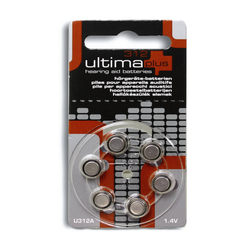 Ultima Plus Size 312 Batteries Owen Hearing